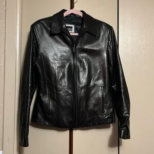 Michael Lawrence, leather jacket size large